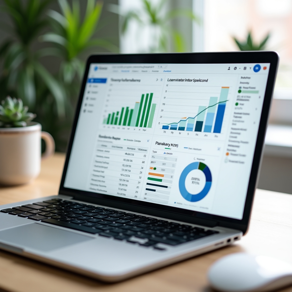 Tablou de bord Google Sheets pentru antreprenori cu indicatori cheie